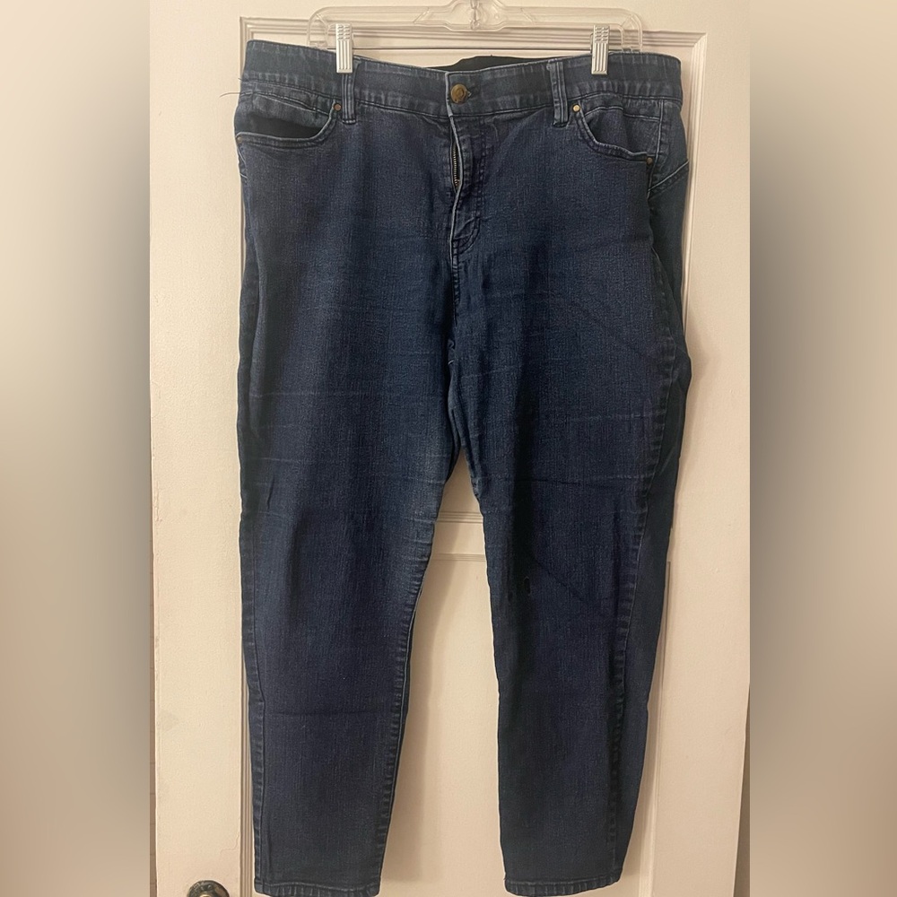 D. Jeans Distressed Blue Jeans Control Top High Waist size 20W